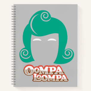 Oompa Loompa Hair Graphic Notebook