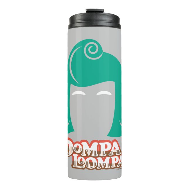 Oompa Loompa Hair Graphic Thermal Tumbler (Front)