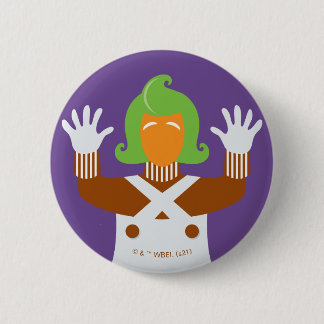 Oompa Loompa Hands Up 6 Cm Round Badge