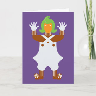 Oompa Loompa Hands Up Card