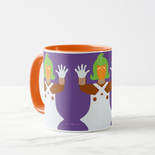 Oompa Loompa Hands Up Mug (Front Left)