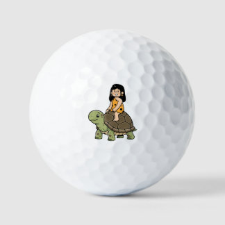 Oona and the Tortoise Golf Balls