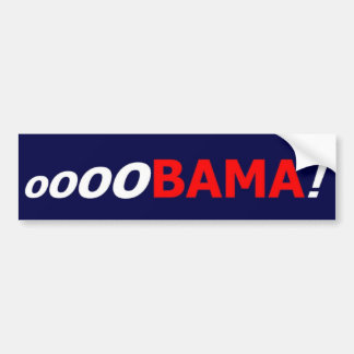 oooOBAMA!  Bumper Sticker