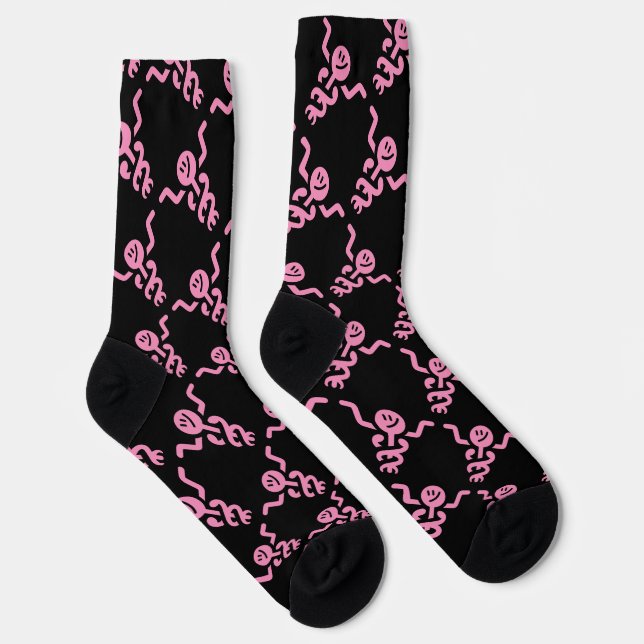OOP Socks (Hot Pink) (Right)