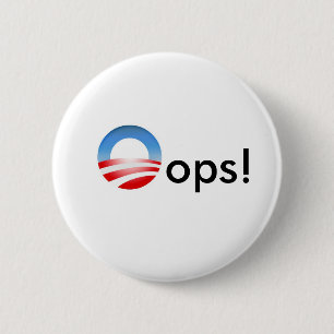 Oops! 6 Cm Round Badge