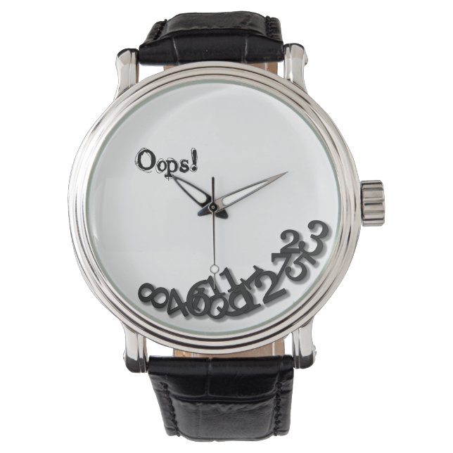 Oops! (After the Earthquake) Watch (Front)