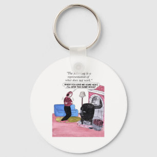 Oops, Forgot the Wood Key Ring