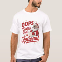Oops Guess That List Optional Funny Santa Claus