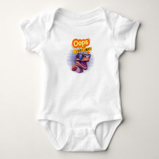 OOPS I DIDI IT AGAIN DINOSAUR BABY BODYSUIT