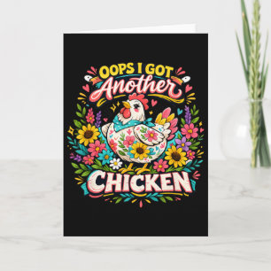 Oops I Got Another Chicken _2 Card