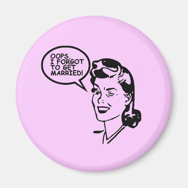 oops iforgot - Customised Magnet (Front)