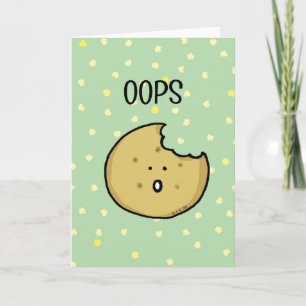 OOPS, sorry card