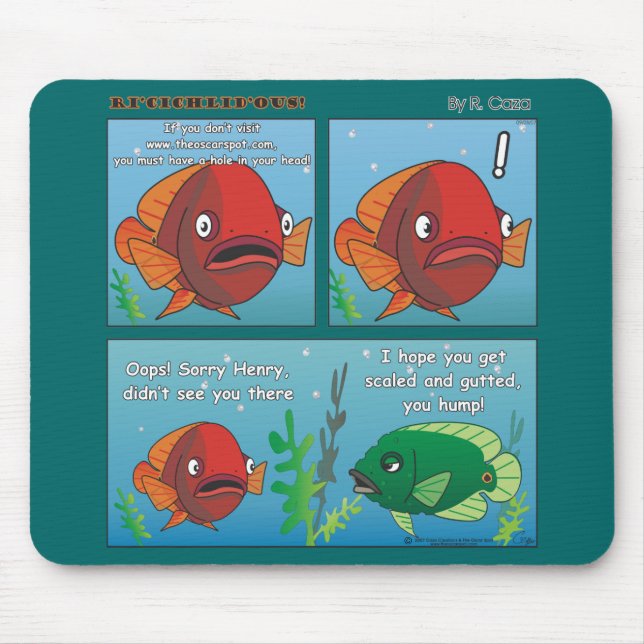 Oops! Sorry Henry Mouse Mat (Front)