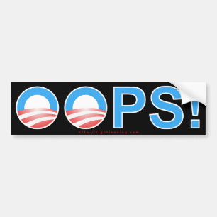 OOPSIE! BUMPER STICKER