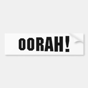 OORAH! BUMPER STICKER