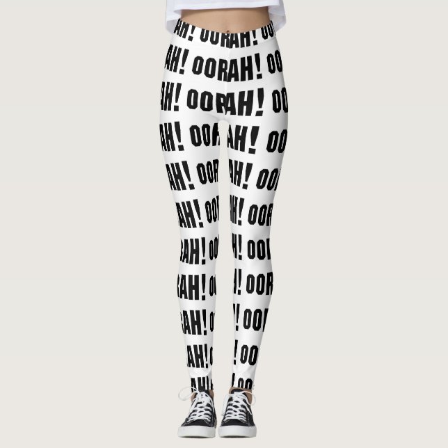 OORAH! LEGGINGS (Front)