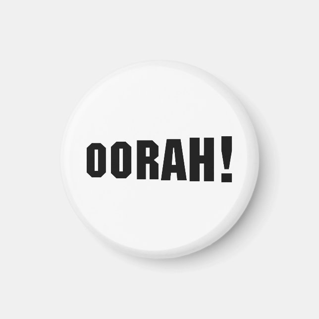 OORAH! MAGNET (Front)