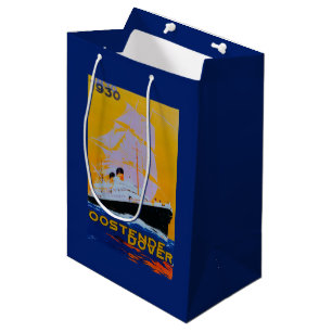 Oostende Dover Vintage PosterEurope Medium Gift Bag