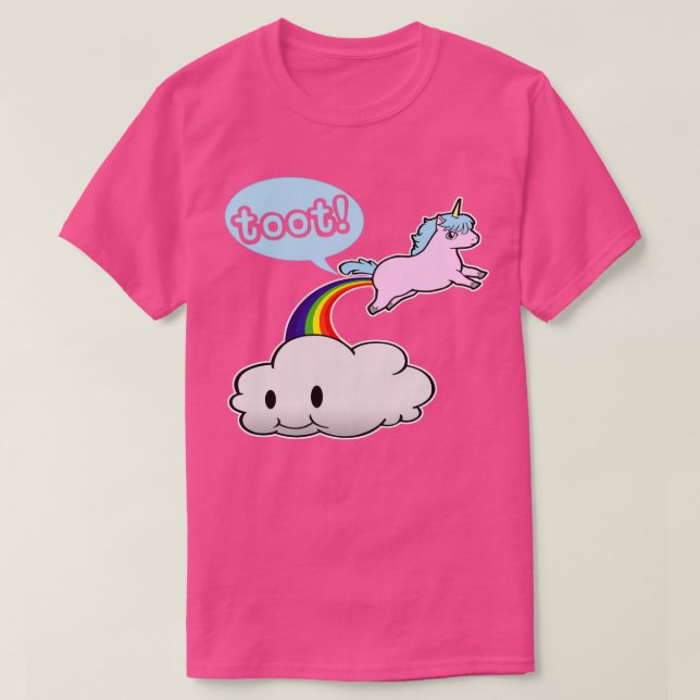 oot Unicorn Fart  T-Shirt (Design Front)