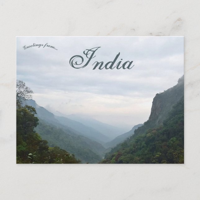Ootacamund Ooty Tamil Nadu India Postcard (Front)