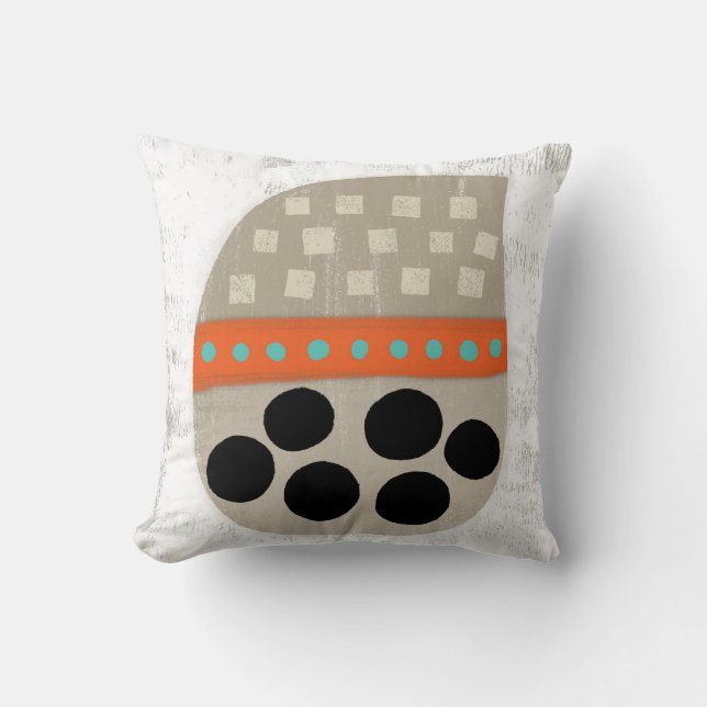 OOTD #1 Throw Pillow (Front)