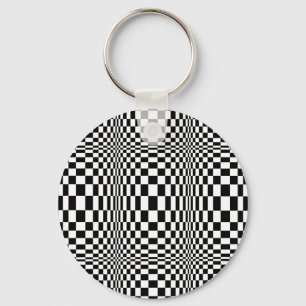 OP -Art #1 at Emporio Moffa Key Ring