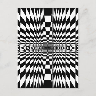Op Art #217 Postcard