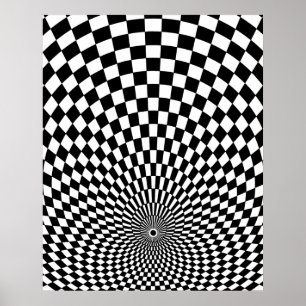 OP -Art #2 at Emporio Moffa Poster