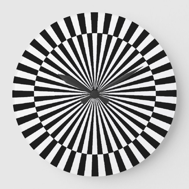 OP-Art #3 at Emporio Moffa Large Clock (Front)