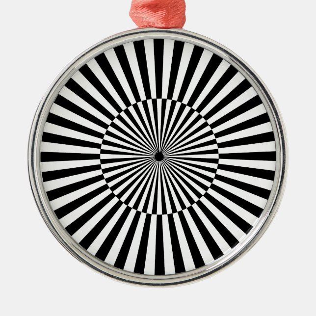 OP -Art #3  at Emporio Moffa Metal Tree Decoration (Front)