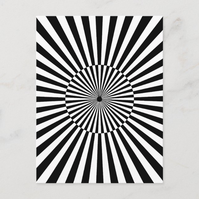 OP -Art #3 at Emporio Moffa Postcard (Front)