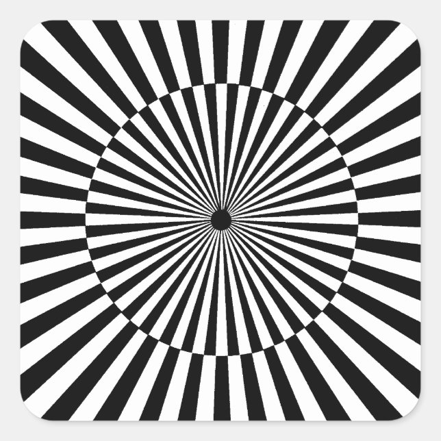 OP -Art #3 at Emporio Moffa Square Sticker (Front)