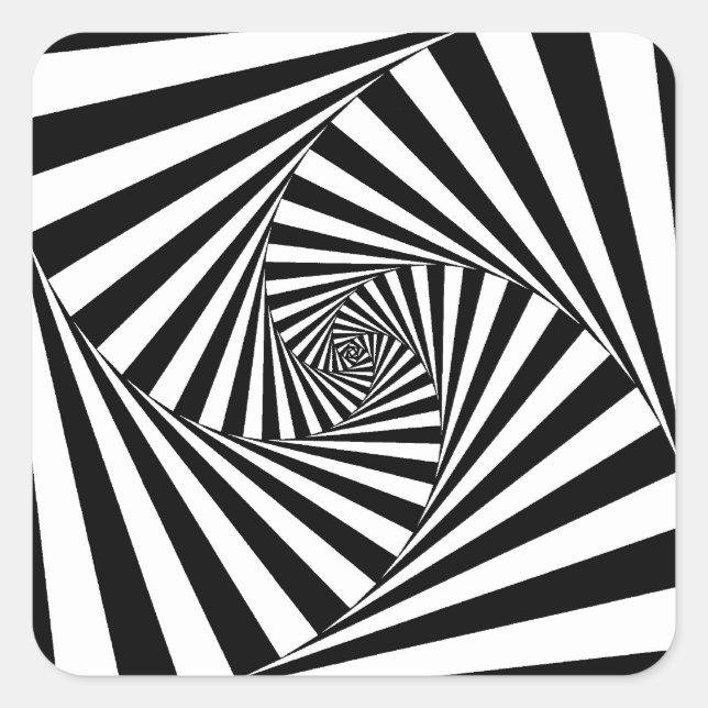 OP -Art #4 at Emporio Moffa Square Sticker (Front)