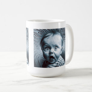 Op Art Baby Classic Mug, 15 oz  Coffee Mug