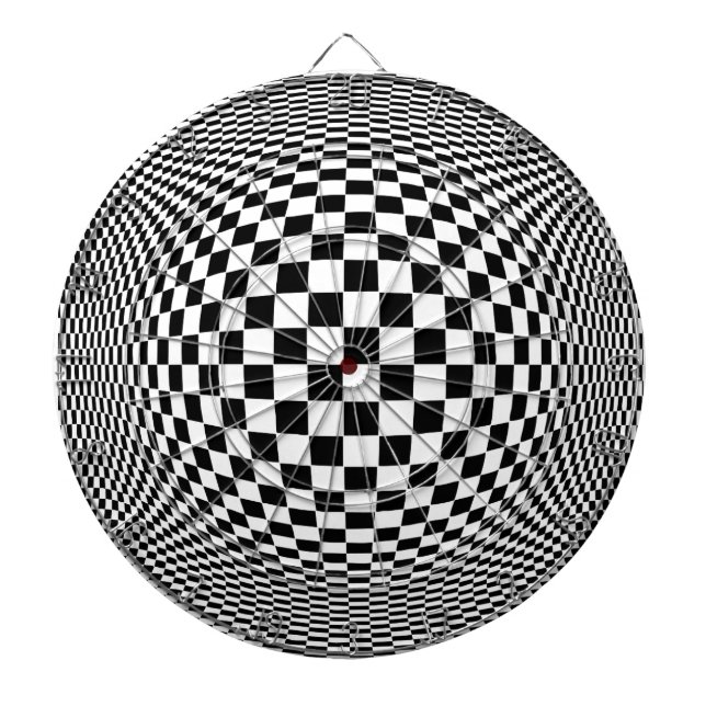 Op Art Challenge Dartboard (Front)