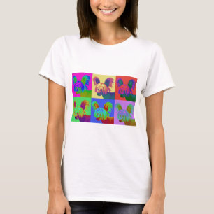 Op Art - Chinese Crested - Jasper T-Shirt