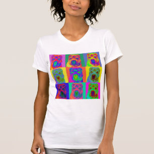 Op Art - Chinese Shar Pei T-Shirt