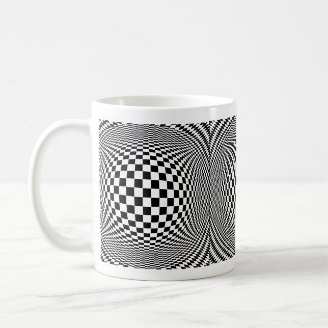 Op Art Coffee Mug (Left)