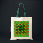 Op Art Green Budget Bag<br><div class="desc">Made to match our fab Op Art green keds, but works quite well on its own. This is a template so you can put it on any style bag or tote. See more of our matching bags, totes & Keds at: www.zazzle.com/INTHEPRESENT*</div>