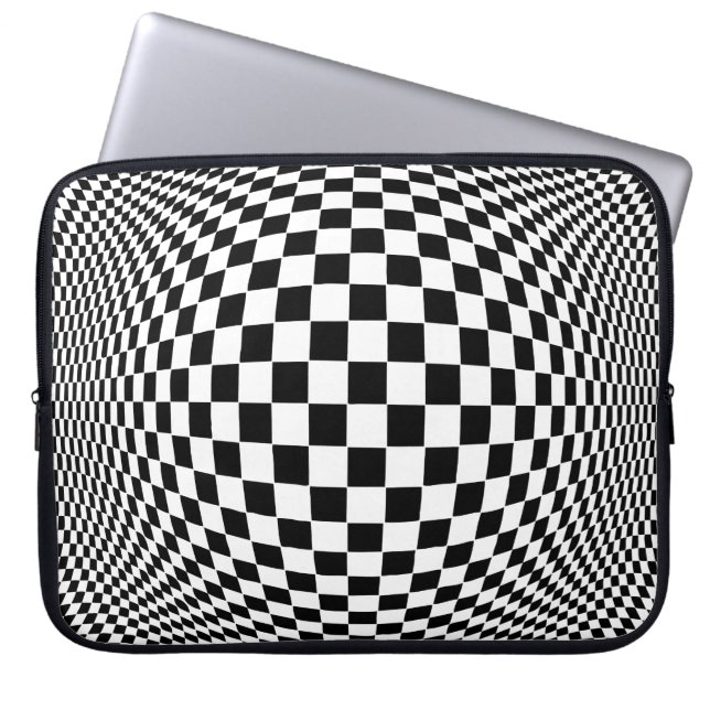 Op Art Laptop Sleeve (Front)