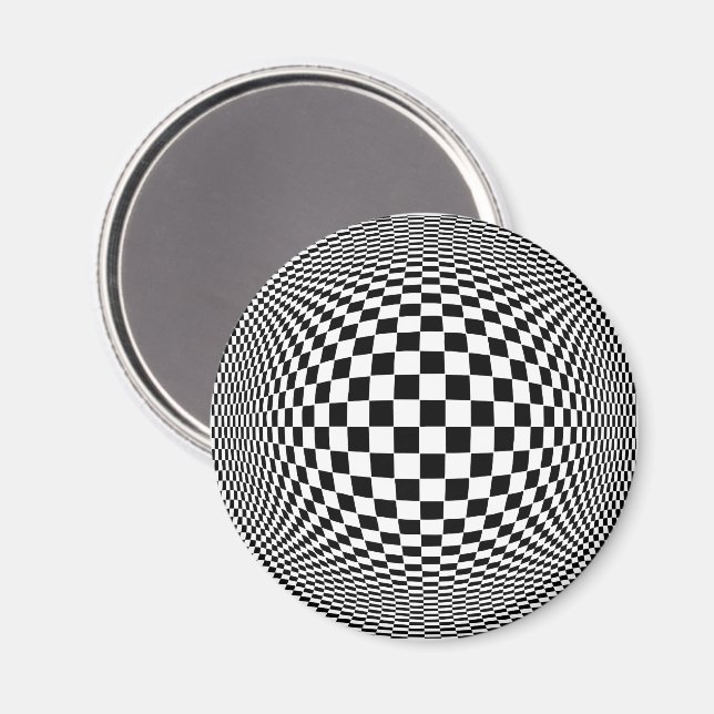 Op Art Magnet (Front/Back)