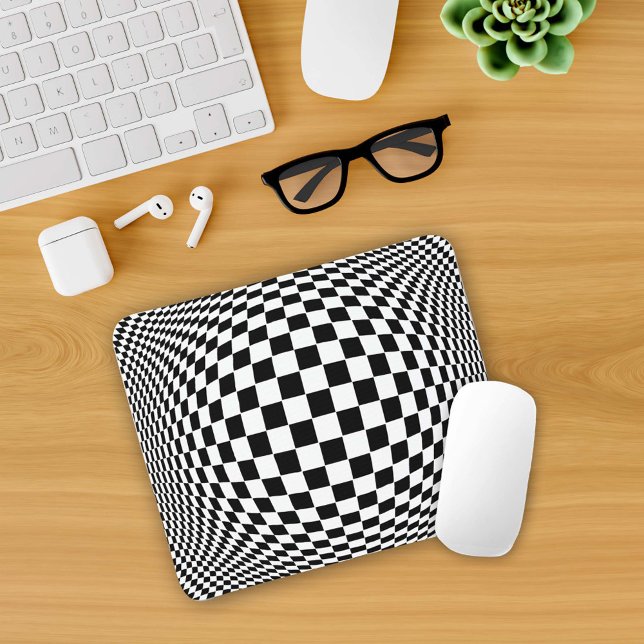 Op Art Mouse Mat (Op Art Mouse Pad)