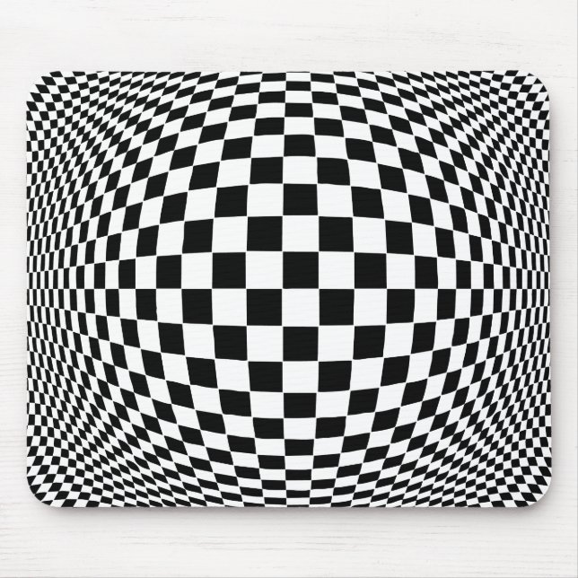 Op Art Mouse Mat (Front)