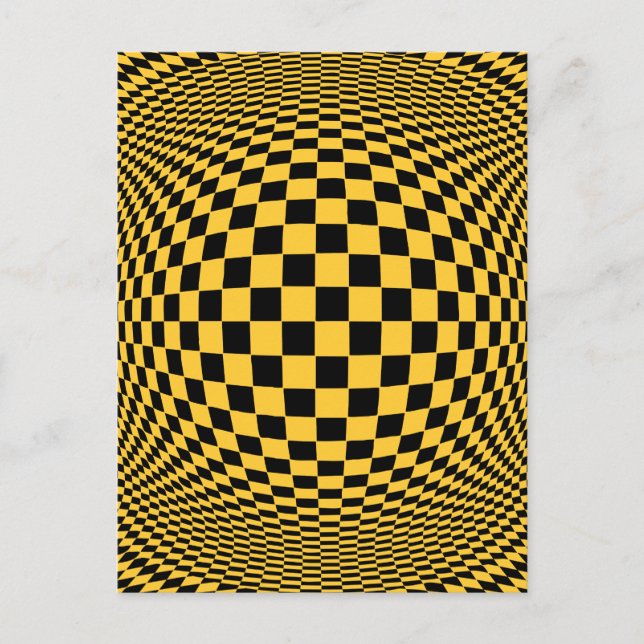 Op Art Postcard (Front)