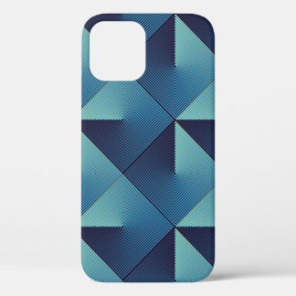 Op Art Rhombuses: Stylish iPhone 12 Case