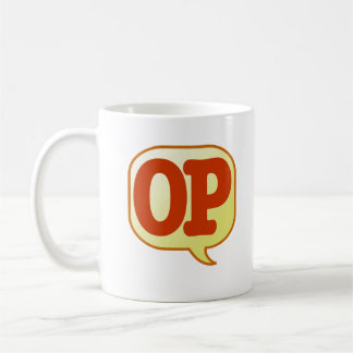 OP logo mug