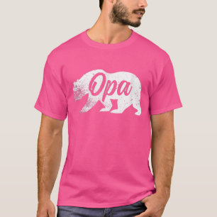 Opa Bear Fathers Day Gifts For Your Grandpa T-Shirt