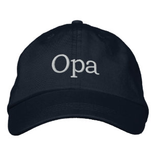 Opa Embroidered Hat