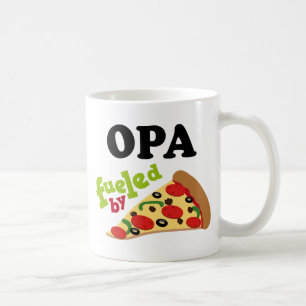 Opa (Funny) Pizza Coffee Mug