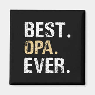 Opa Graphic Opa Gift From Granddaughter Grandson  Magnet